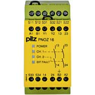 PNOZ 16 120VAC 24VDC 2n/o安全继电器